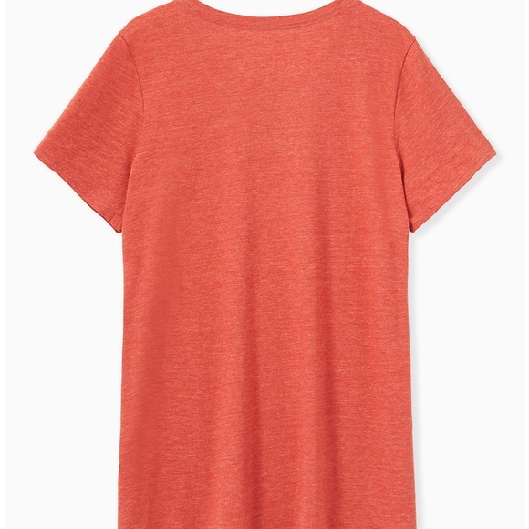 New Torrid Pumpkin Spice Vibes Slim Fit Crew Tee - Picture 3 of 4